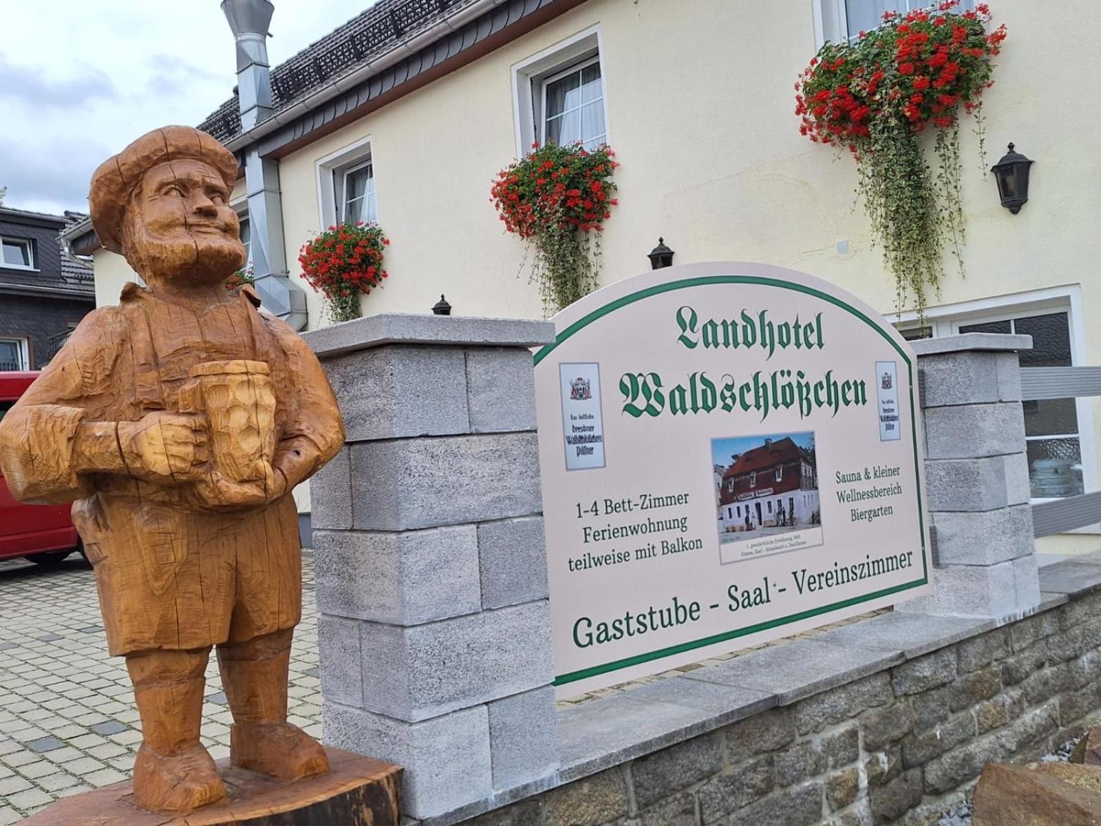 Landhotel Waldschloesschen Mit Gaststube Sohland an der Spree Dış mekan fotoğraf